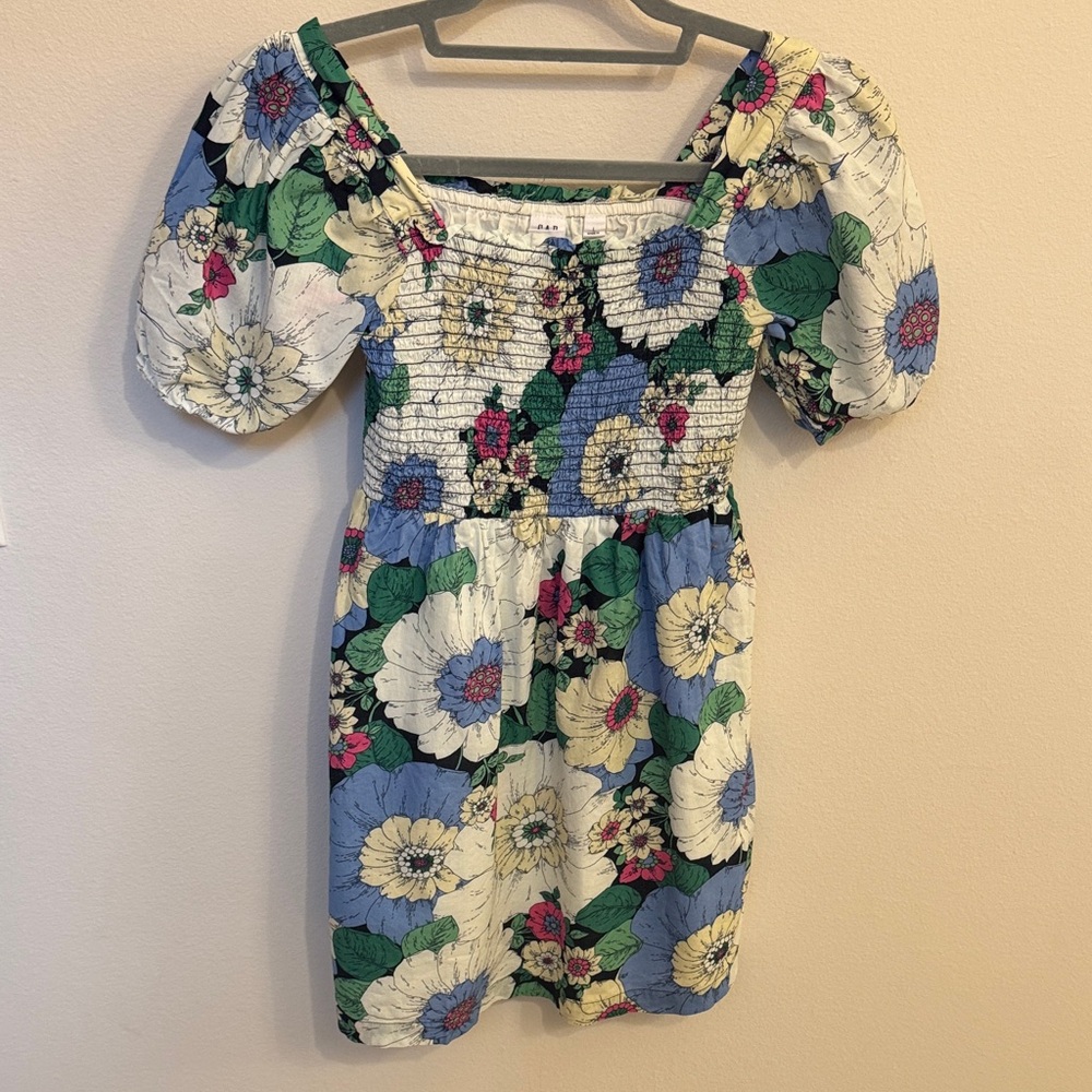 GAP Kids Floral Smocked Dress
